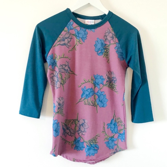 LuLaRoe Floral Randy Tee - Picture 1 of 3